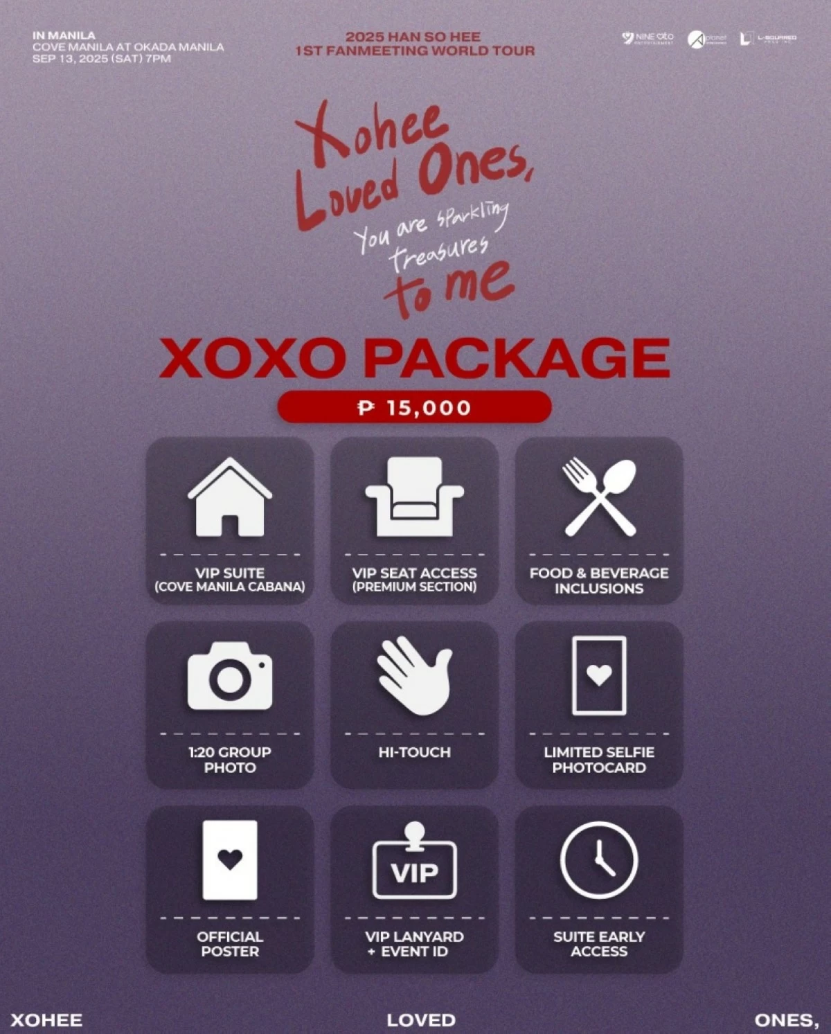 Korean actress Han So-hee's fan meeting in Manila (L-Squared Productions) 