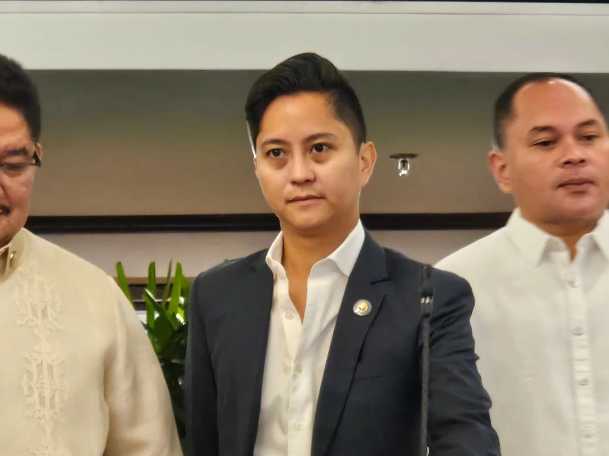 Ilocos Norte 1st district Rep. Sandro Marcos (Ellson Quismorio/ MANILA BULLETIN