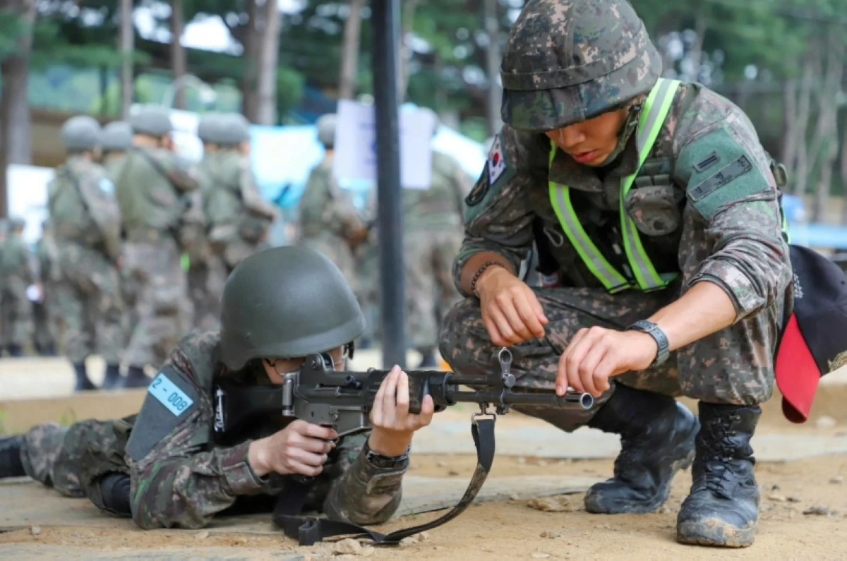 Soldiers undergoing training (Photo from KATC)