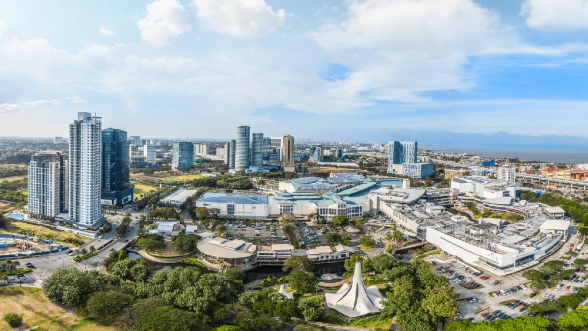 Skyline view of Filinvest City in Alabang