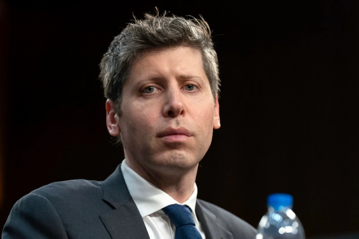 Sam Altman, Co-Founder and Chief Executive Officer, OpenAI, testifies before a Senate Committee on Commerce, Science, and Transportation hearing on Capitol Hill in Washington, on May 8, 2025. (AP Photo/Jose Luis Magana, File)