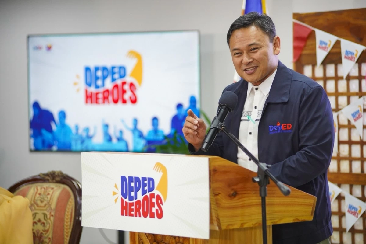 DepEd Secretary Sonny Angara said that DepEd Heroes aims to shine a light on those whose dedication quietly transforms young lives across the nation.(DepEd photo)