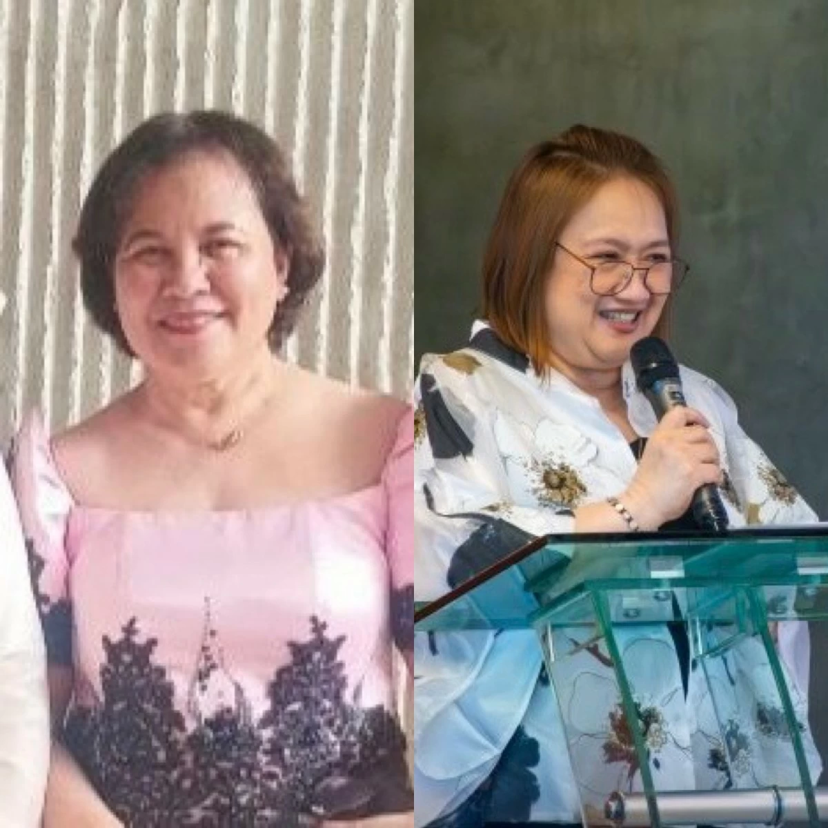 Vice President Nanette C. Caparros, Center for Career Executive Service Development (left) and Reina Carmelita F. Young, Director for Advocacy and Admission, Office Center for CES Development