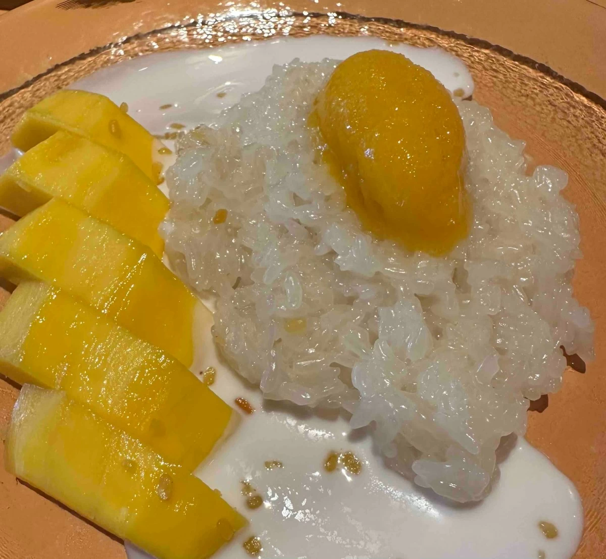 Sabai’s mango sticky rice