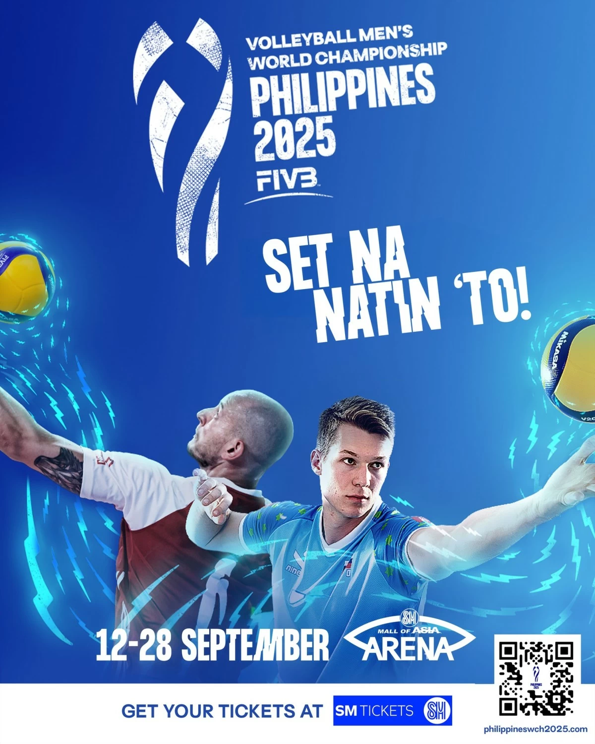 For the first time ever, the FIVB Men’s Volleyball Championship takes center stage at the SM Mall of Asia Arena.
