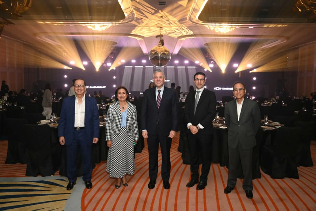 From left: HARI Chairperson Mr. Richard L. Lee; Vice Chair, President and CEO Ms. Maria Fe Perez-Agudo; General Motors Asia Pacific President and Managing Director, Hector Villarreal; General Motors Asia Pacific Managing Director for Southeast Asia and Asia Pacific Sales Operations, Marc Ebolo; and HARI Director, Treasurer, and CFO, Mr. Ladislao Avila Jr.