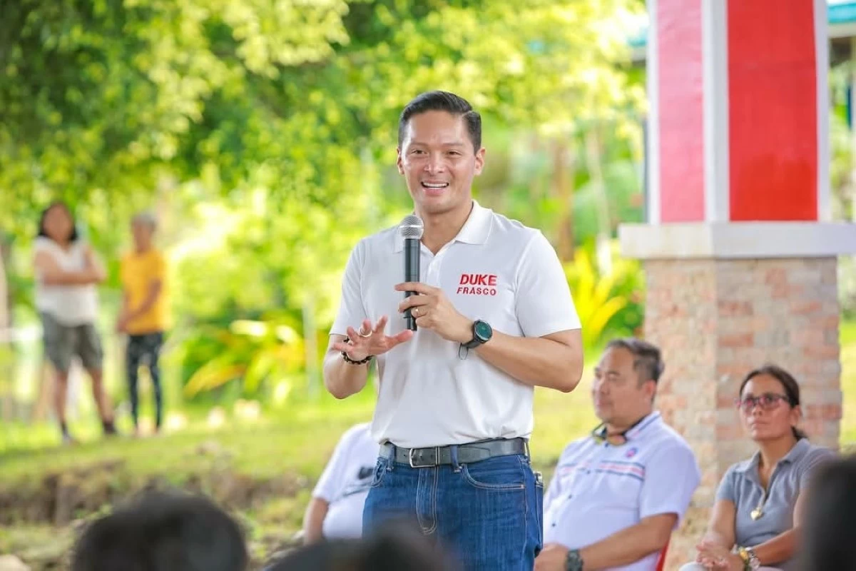 Cebu 5th district Rep. Vincent Franco "Duke" Frasco (Facebook)
