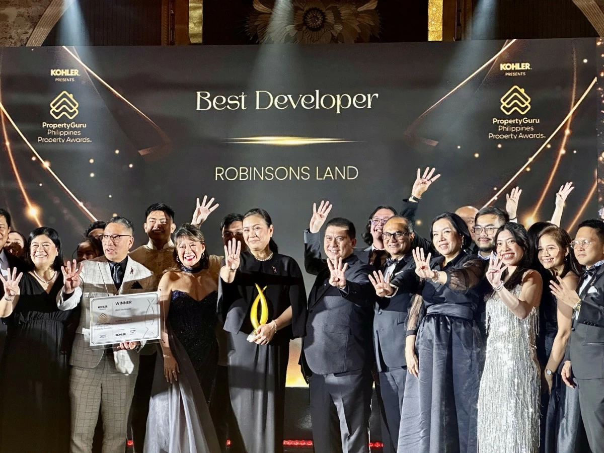 Robinsons Land, led by president Mybelle Aragon-GoBio, wins fourth consecutive Best Developer award (Photo by Rey Ilagan/Manila Bulletin)