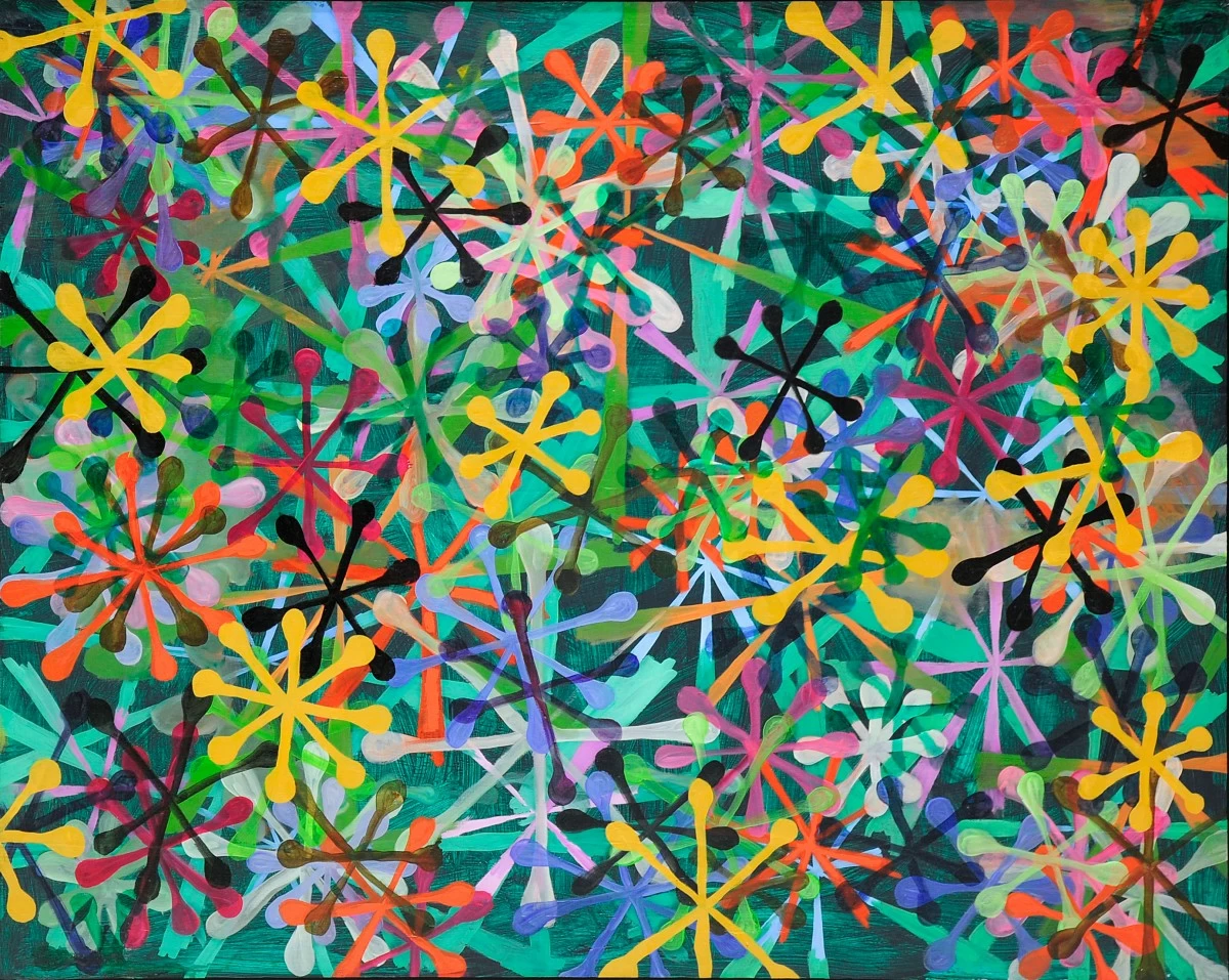 'MILKY WAY,' oil on canvas, Maria Isabel Cruz, 2012