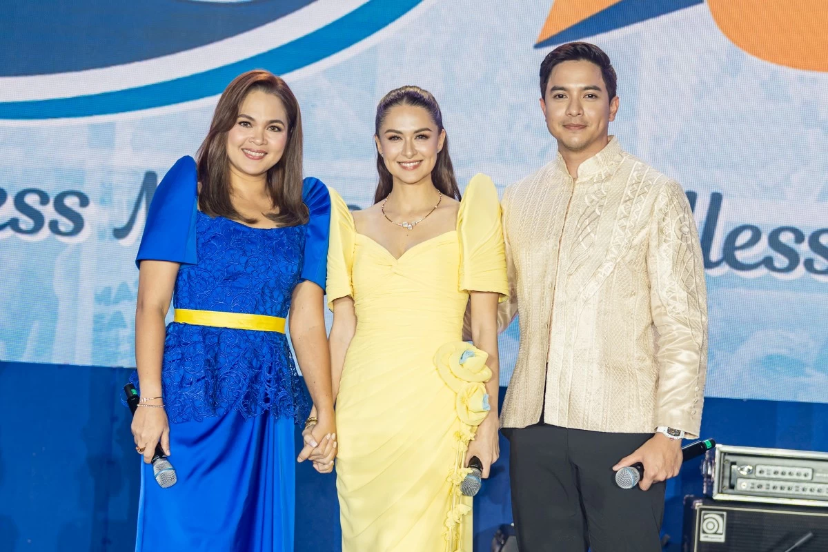 Magnolia’s well-loved endorsers and ambassadors: Judy Ann Santos-Agoncillo, Marian Rivera-Dantes, and Alden Richards