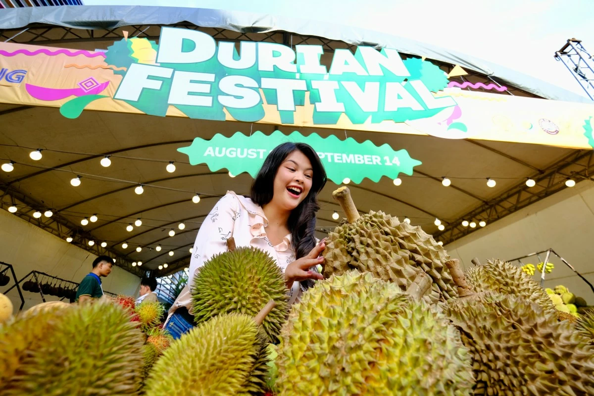 Enjoy different varieties of Durian at the 11th Durian Festival until Sept. 14.
