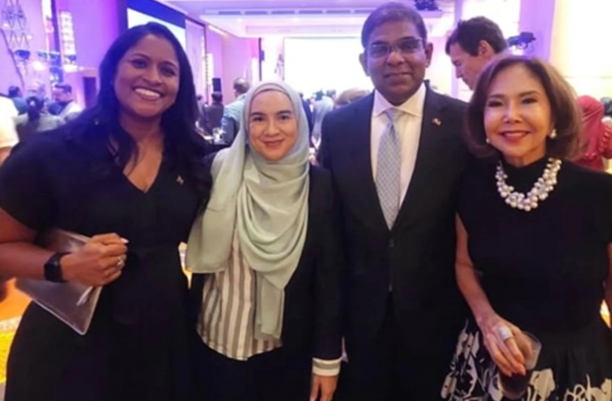South African Embassy  Charge d’Affaires, a.i. Chantelle Naidoo,  Brunei Embassy  Deputy Head of Mission Fadzillayi Annuar, Malaysia Ambassador Abdul Malik Melvin Castelino and Consul General of Monaco Fortune Ledesma