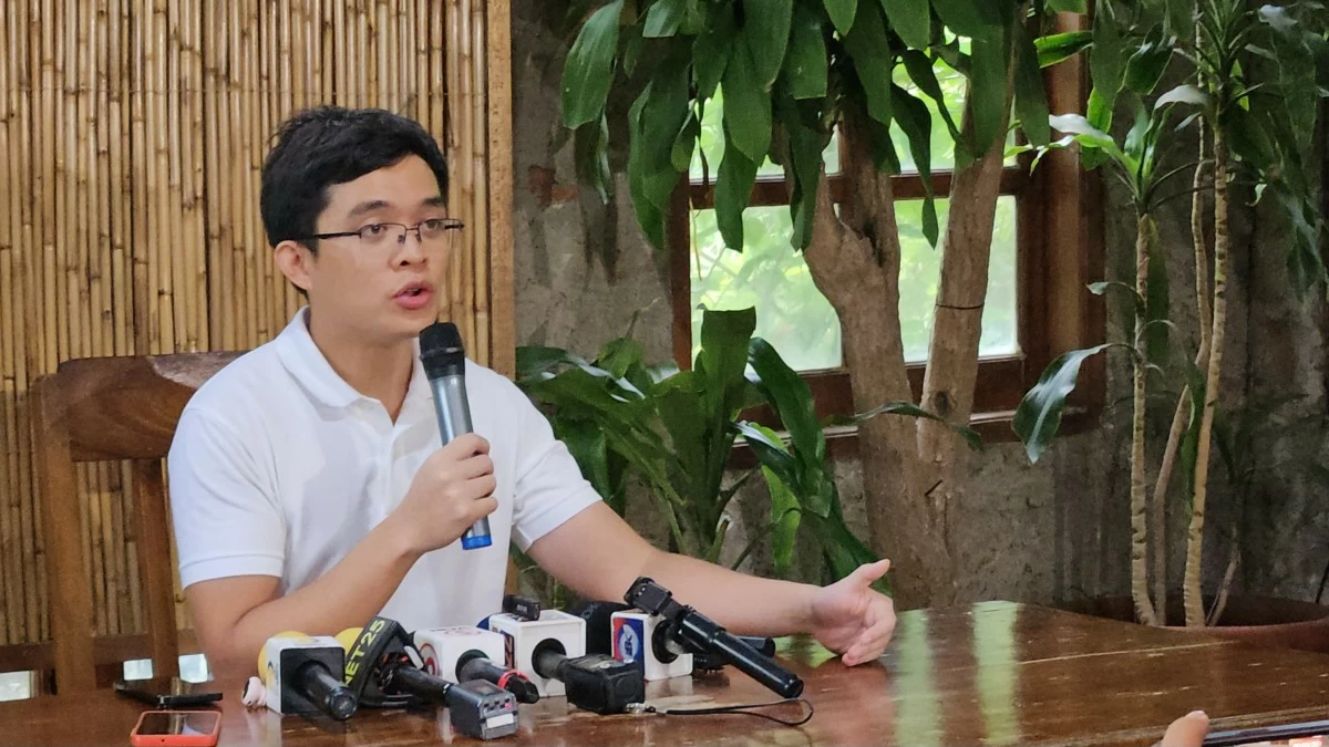 Batangas 1st district Rep. Leandro Legarda Leviste (Ellson Quismorio/ MANILA BULLETIN)