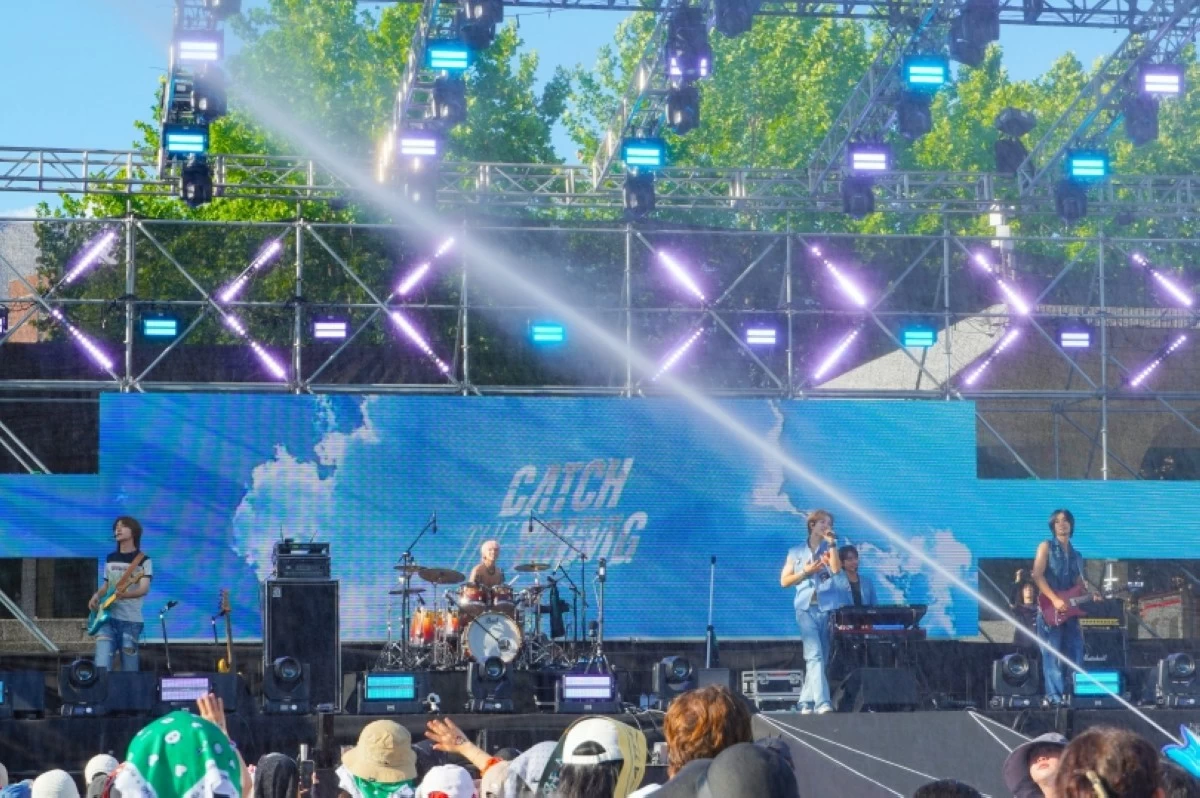 Catch The Young at the Jeonju Ultimate Music Festival in South Korea (Evermore Entertainment) 