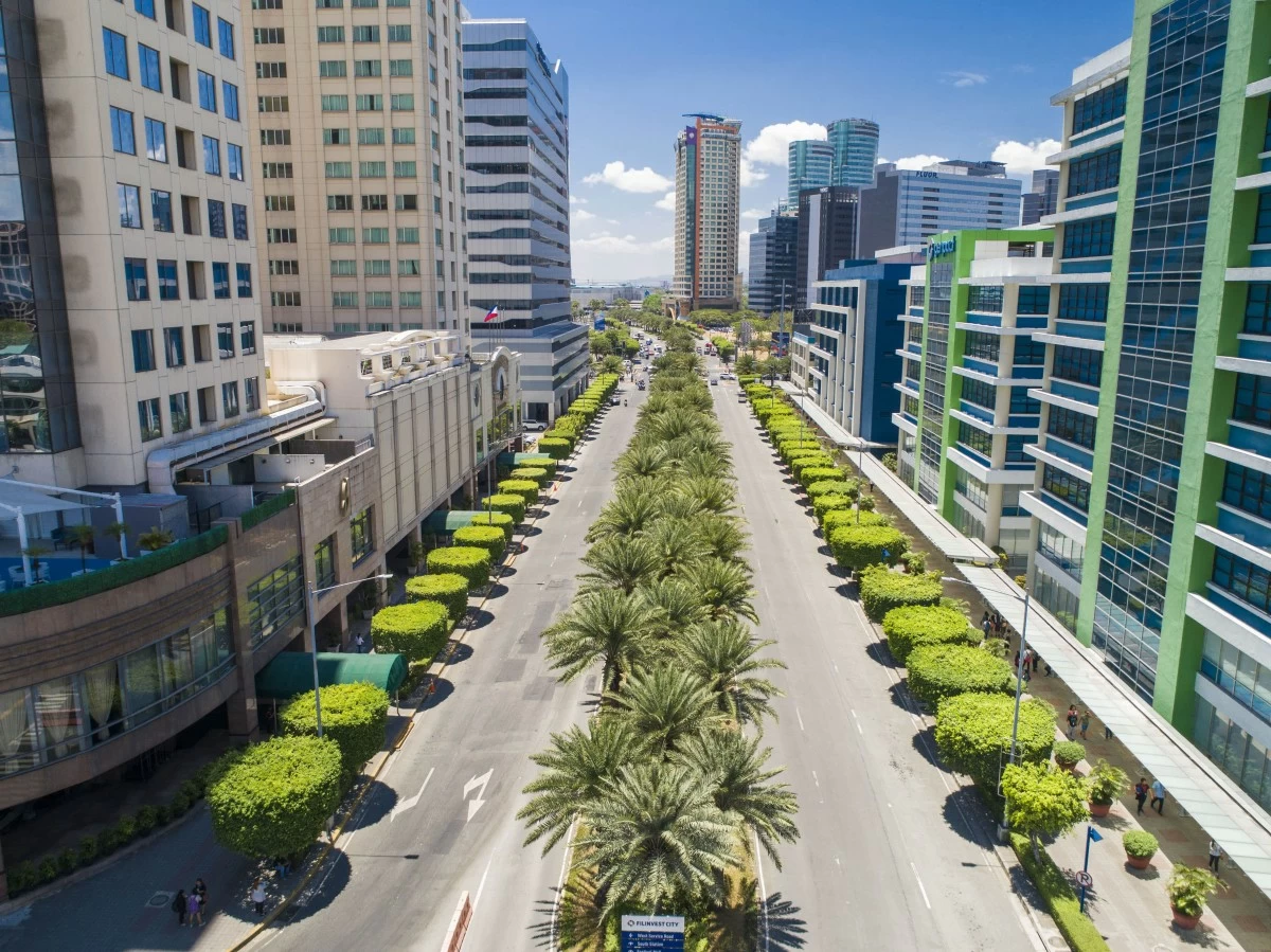 Filinvest City is designed with people in mind—wide, green, and walkable.