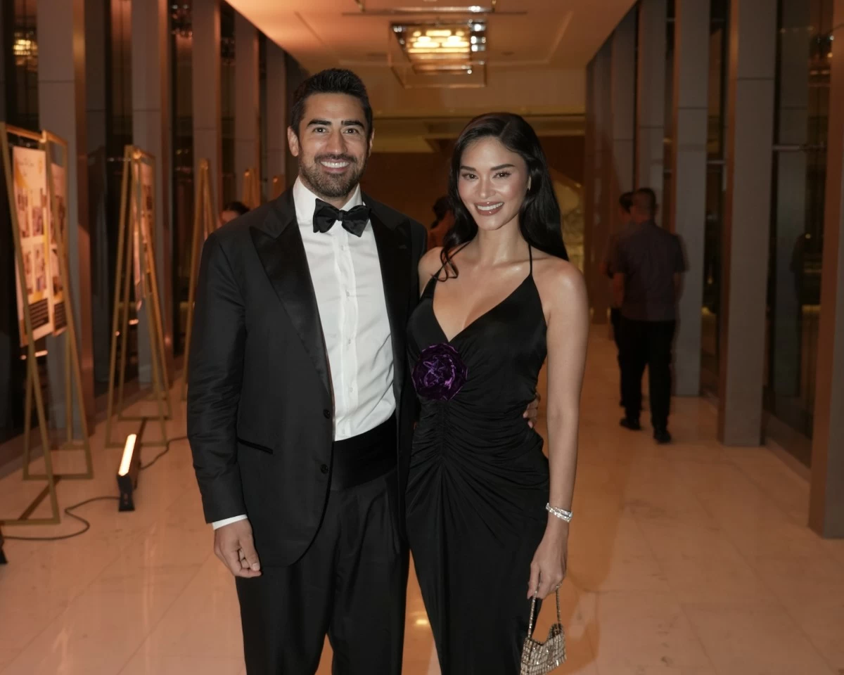 Jeremy Jauncey and Pia Wurtzbach-Jauncey