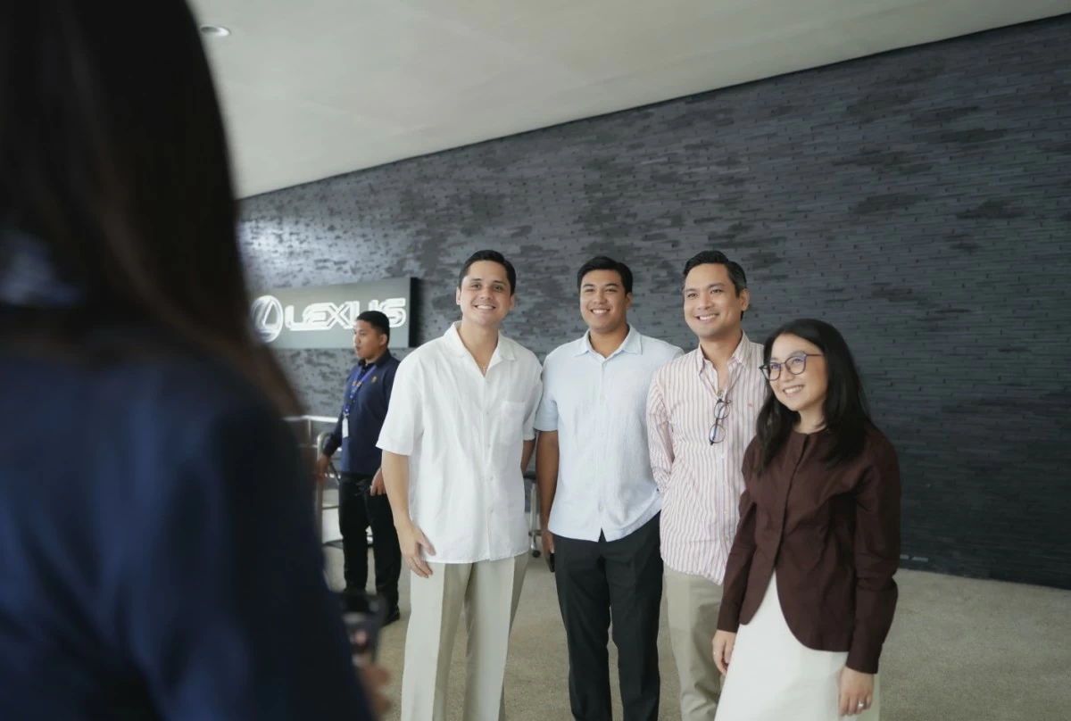 Marco Villaraza, Joaquin Guevara, Alexei Villaraza, and Jade Sison-Mendoza