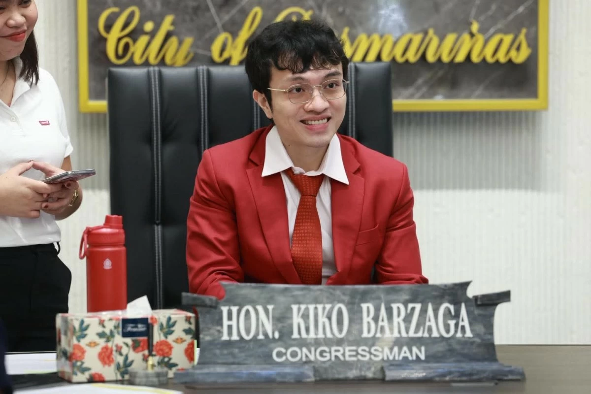 Cavite 4th district Rep. Francis "Kiko" Barzaga (Facebook)