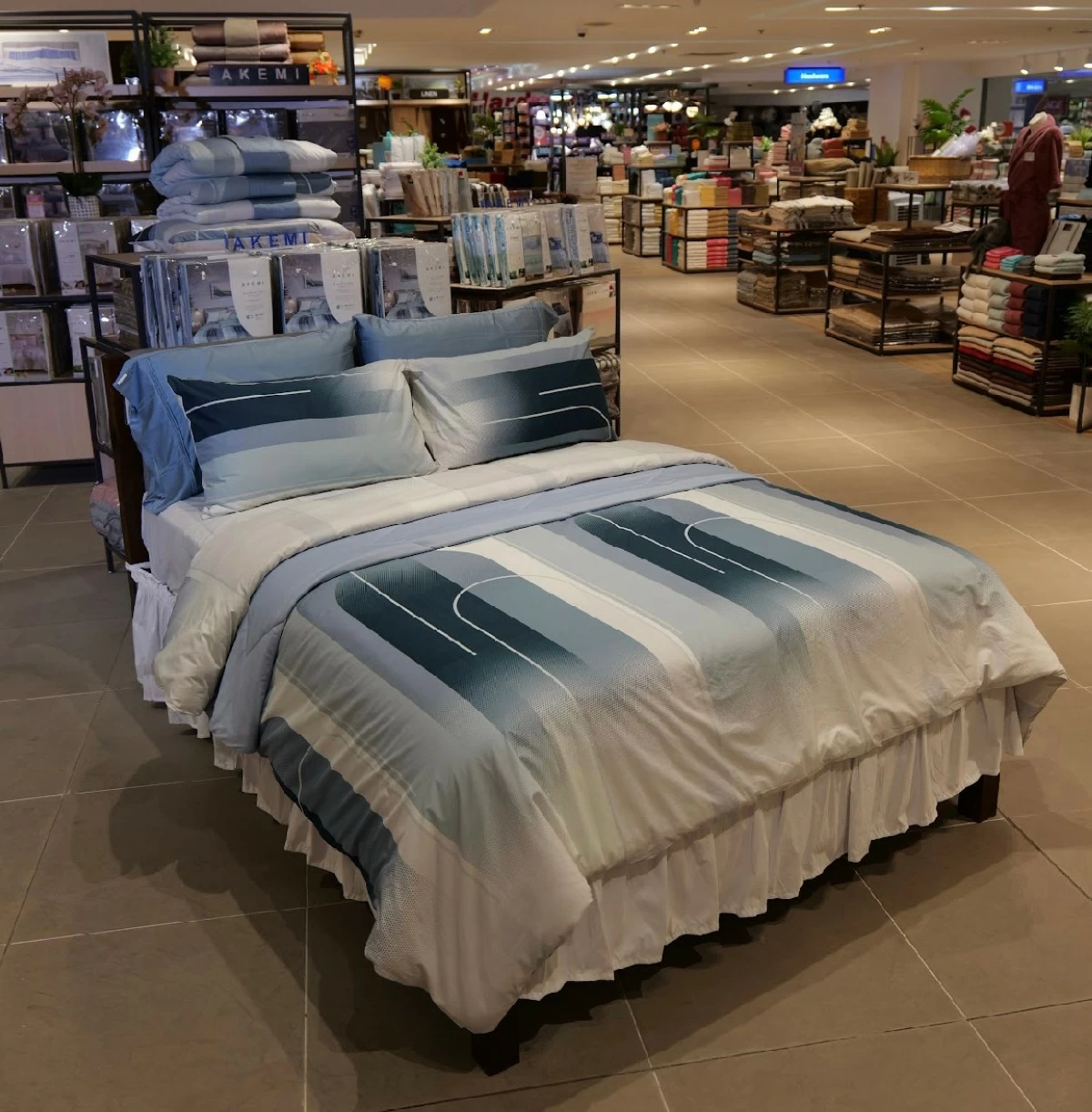 Eye-catching Akemi beddings at SM Home.