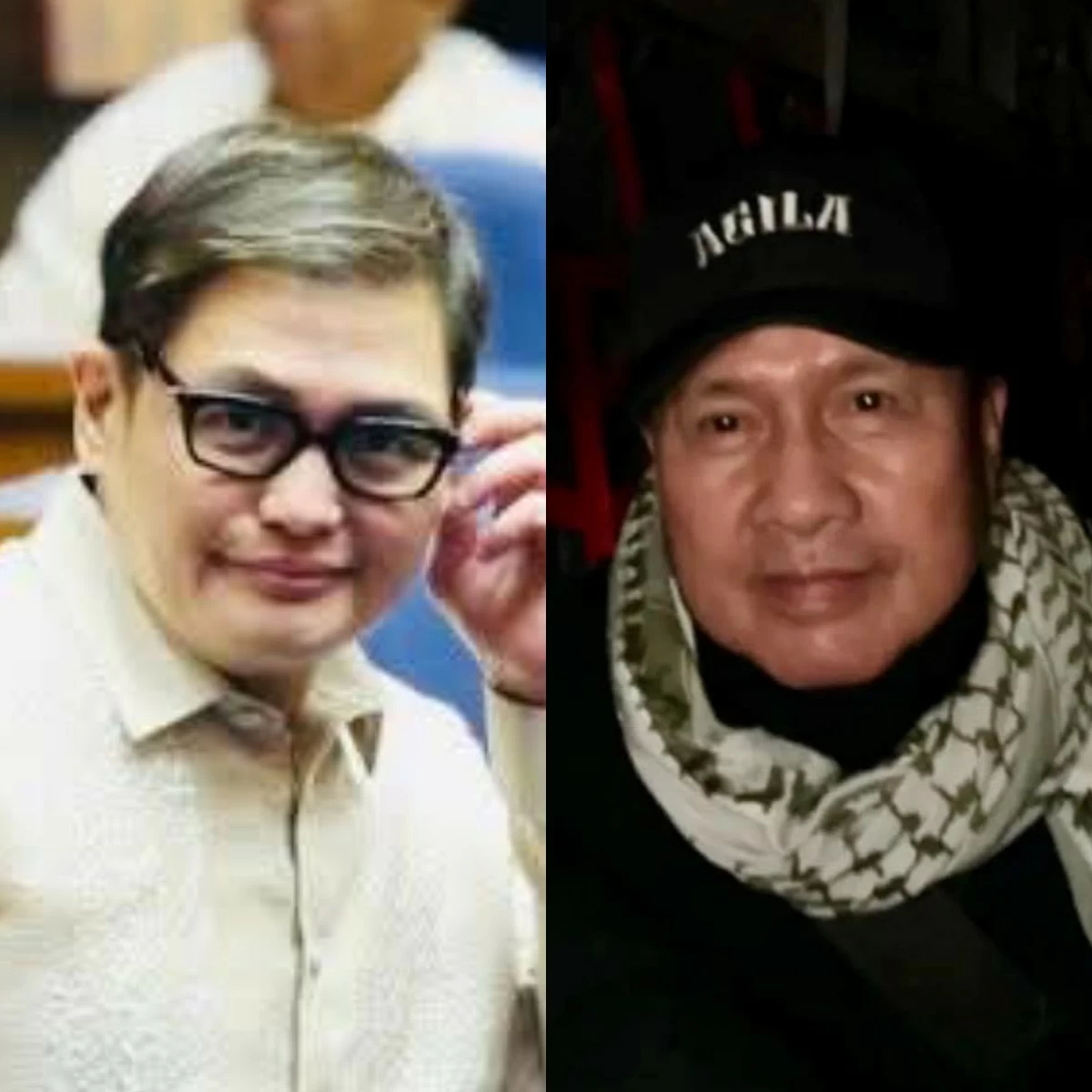 Deputy Speaker Zambales 1st district Rep. Jay Khonghun (left), Pastor Apollo Quiboloy (Facebook)