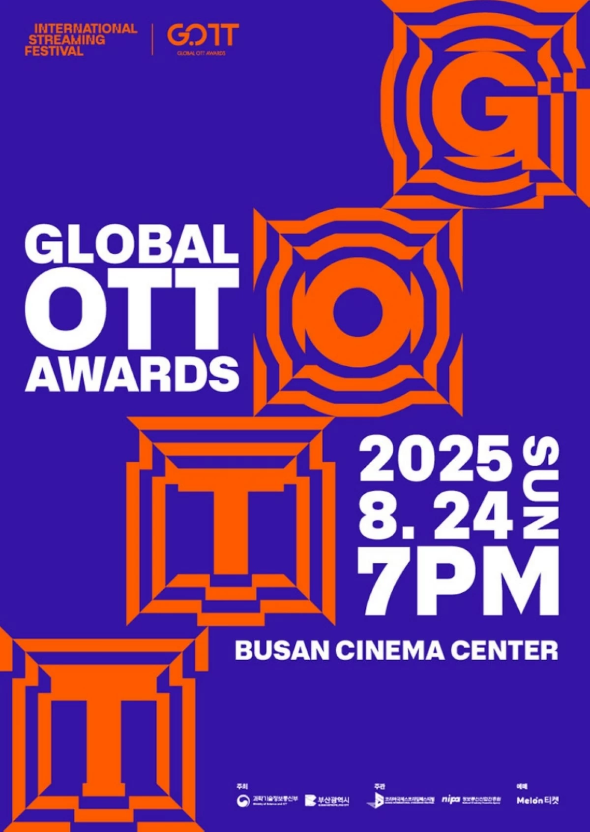 The poster for the Global OTT Awards (Photo from Global OTT Awards) 
