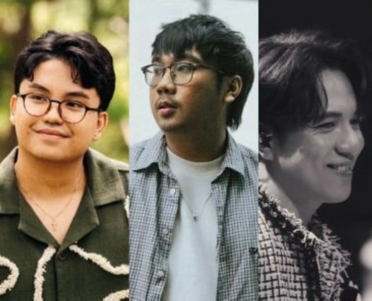 Photos from left: Amiel Sol, Kyle Raphael, and TJ Monterde (Images from Facebook)