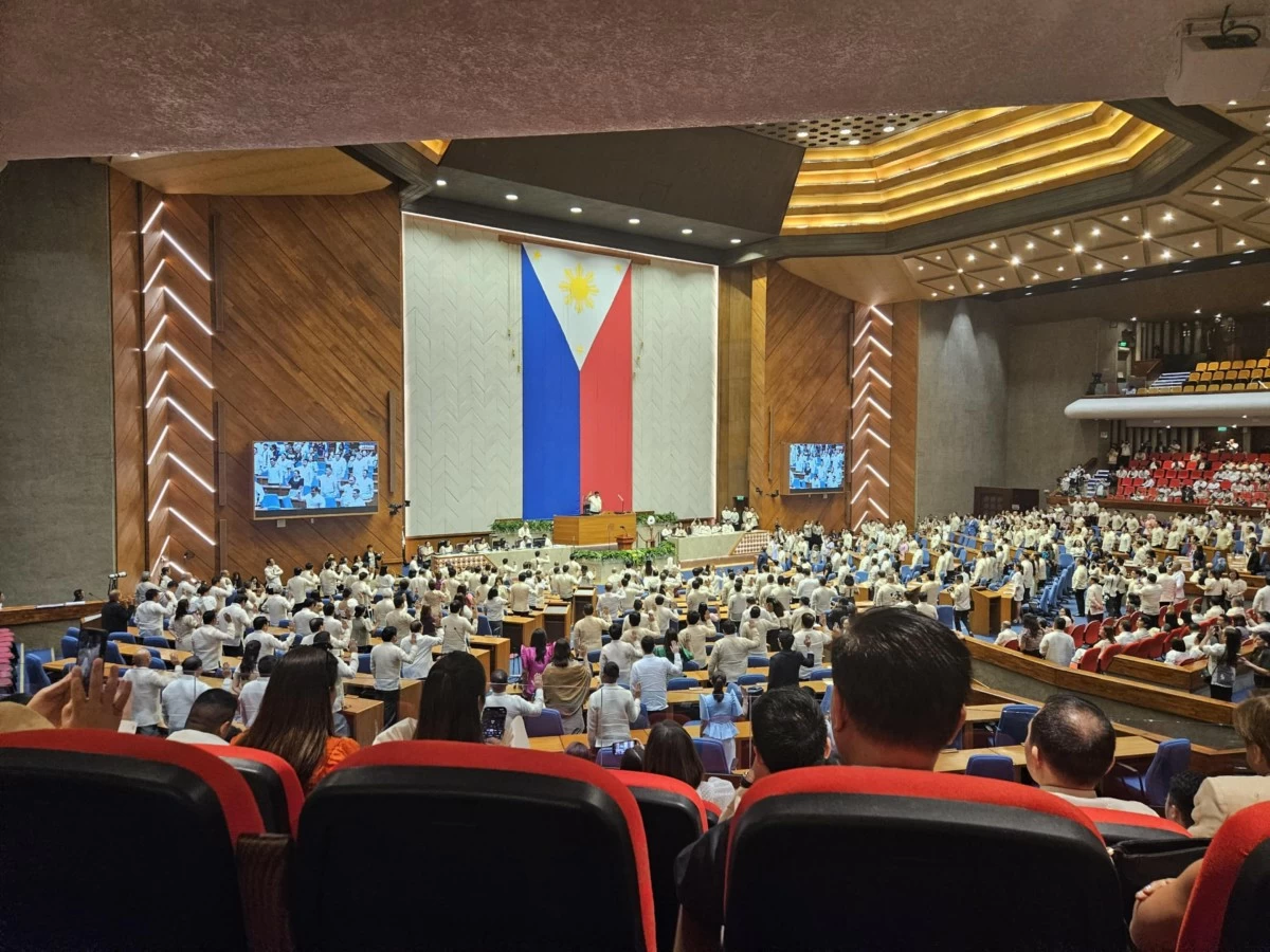 The House plenary (Ellson Quismorio/ MANILA BULLETIN)