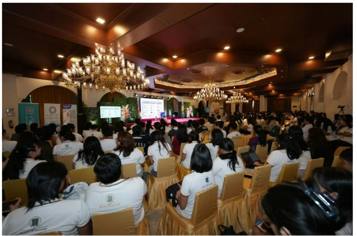 Thomasians joined the Manila Bulletin Sustainability Focus Session on April 30, 2025, at the Dr. Robert C. Sy Ballroom, University of Santo Tomas.