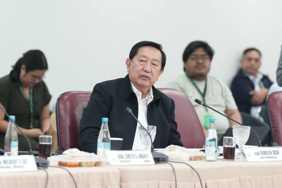 Antipolo City 2nd district Rep. Romeo Acop (PPAB)