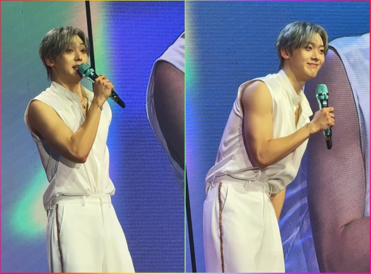 K-pop boy band ASTRO member Sanha in Manila 