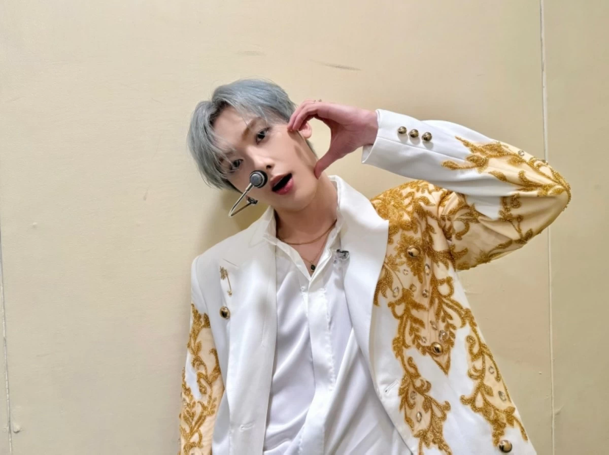 K-pop boy band ASTRO member Sanha in Manila (ASTRO's X account)