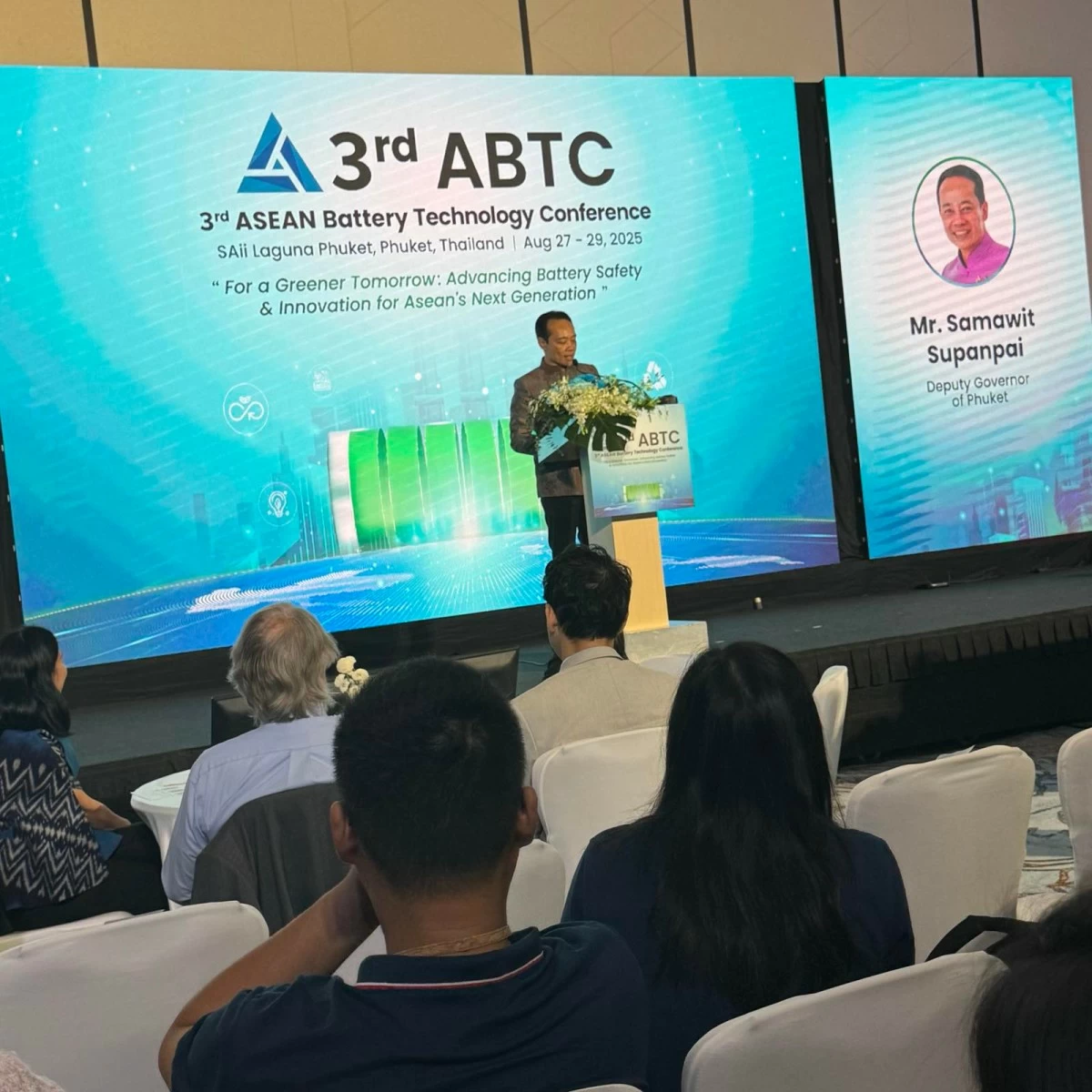 Mr. Samawit Supanpai, Deputy Governor of Phuket, Thailand