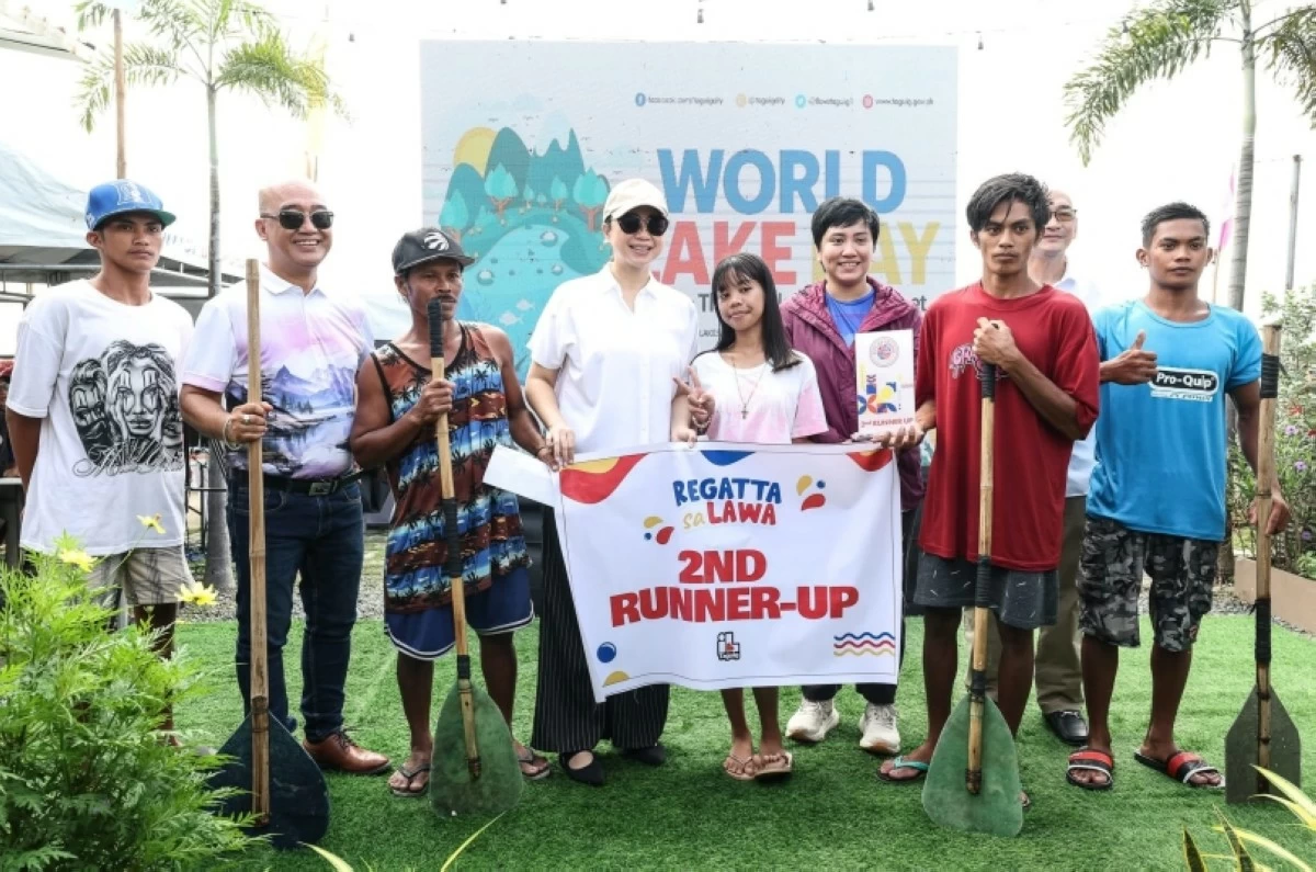 The Regatta sa Lawa boat race in Taguig (Photo from the Taguig City government) 