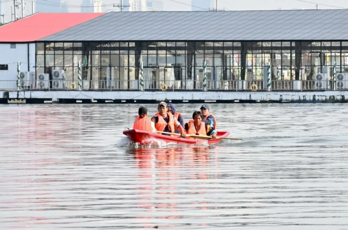 The Regatta sa Lawa boat race in Taguig (Photo from the Taguig City government) 
