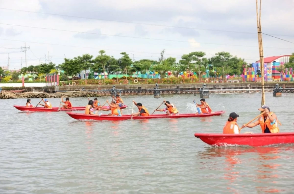 The Regatta sa Lawa boat race in Taguig (Photo from the Taguig City government) 