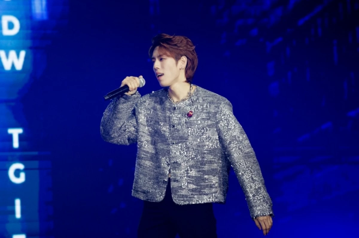 K-pop artist Dong-woo at his 