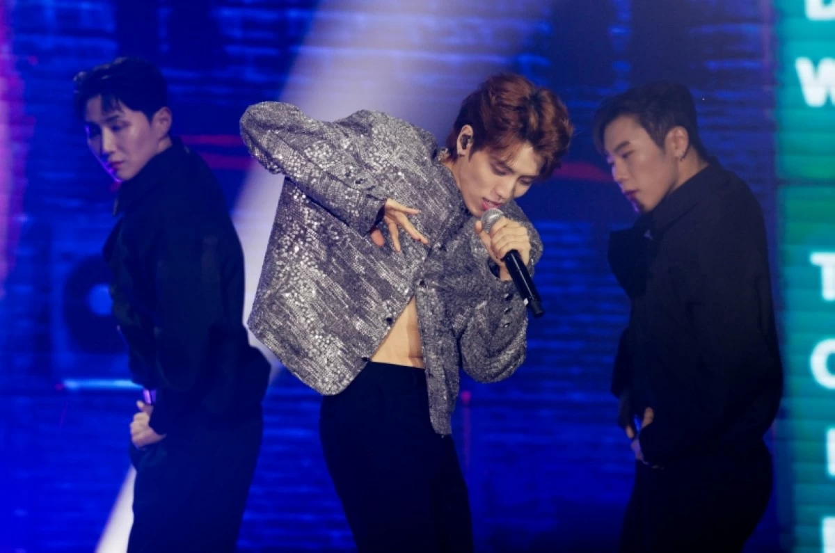 K-pop artist Dong-woo at his 