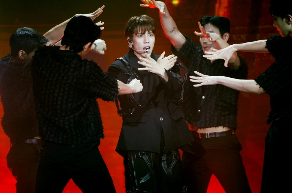 K-pop artist Dong-woo at his 