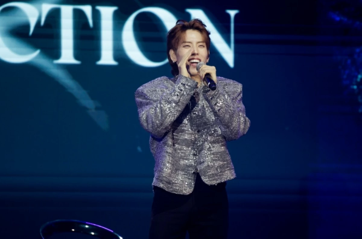 K-pop artist Dong-woo at his 