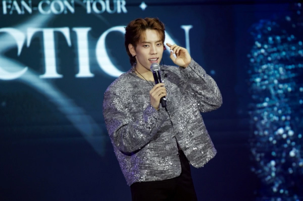 K-pop artist Dong-woo at his 