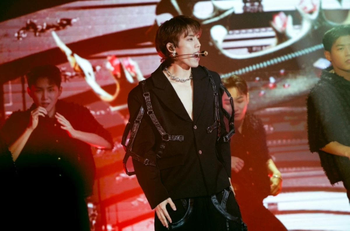 K-pop artist Dong-woo at his 