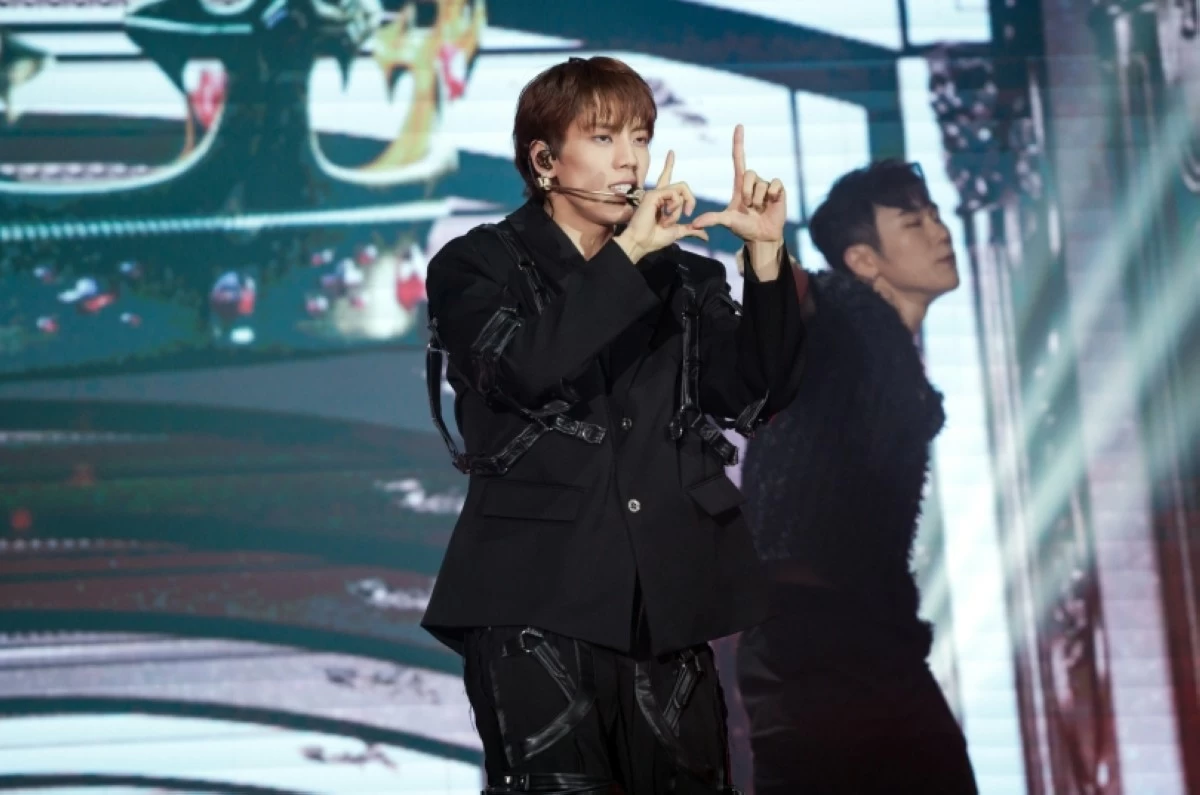 K-pop artist Dong-woo at his 