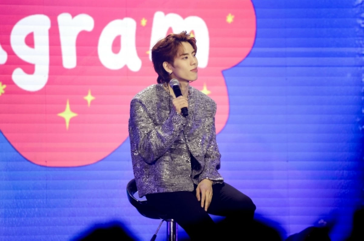 K-pop artist Dong-woo at his 