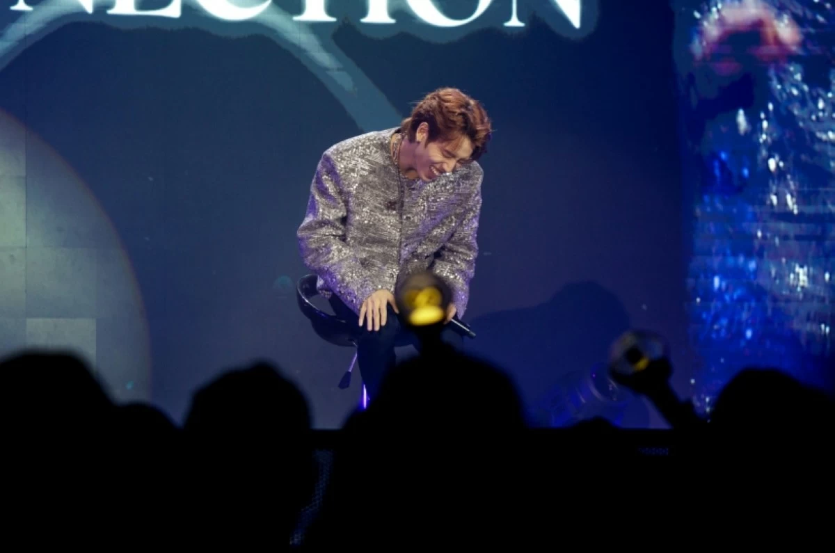 K-pop artist Dong-woo at his 