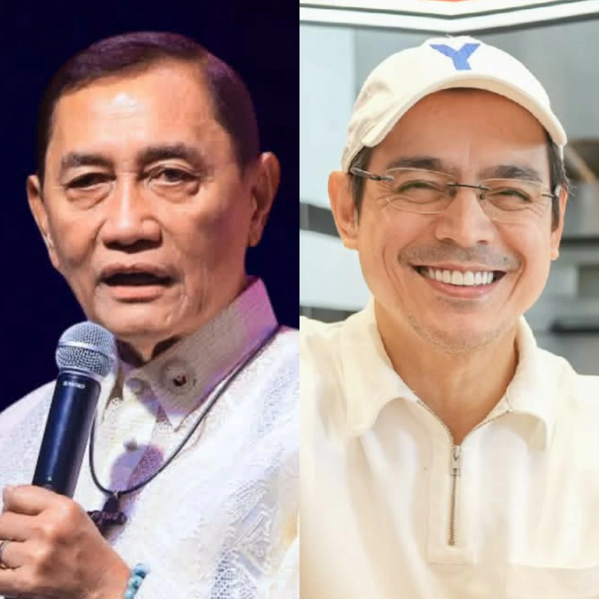 Manila 6th district Rep. Bienvenido "Benny" Abante Jr. (left), Manila City Mayor Francisco "Isko Moreno" Domagoso (Facebook)