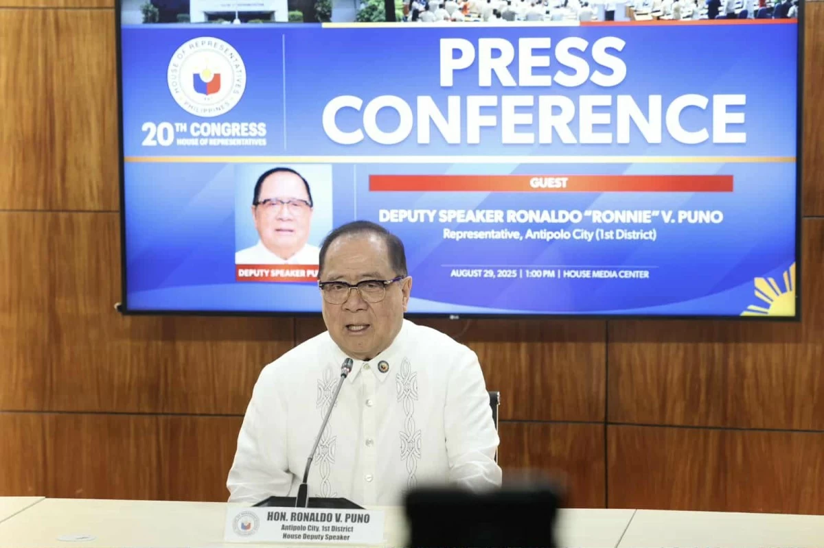 Deputy Speaker Antipolo City 1st district Rep. Ronaldo "Ronnie" Puno (PPAB)