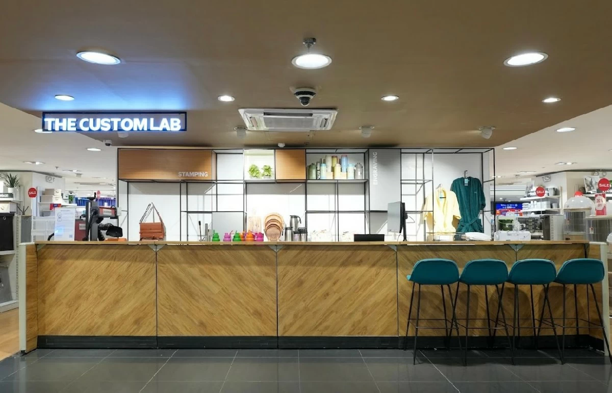 SM Store’s The Custom Lab, at the Mall of Asia.