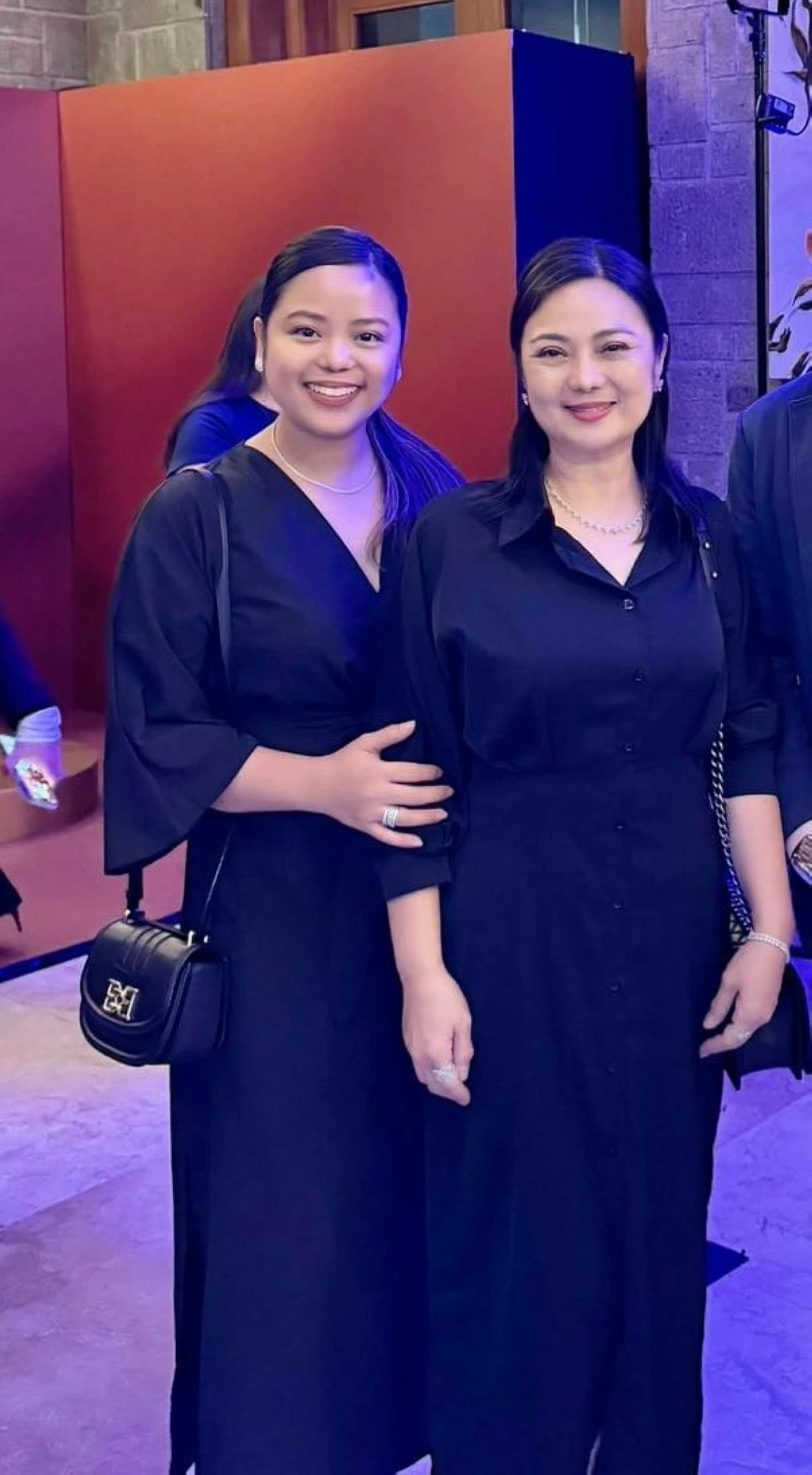 Patricia dela Rosa and Borgie Mirasol