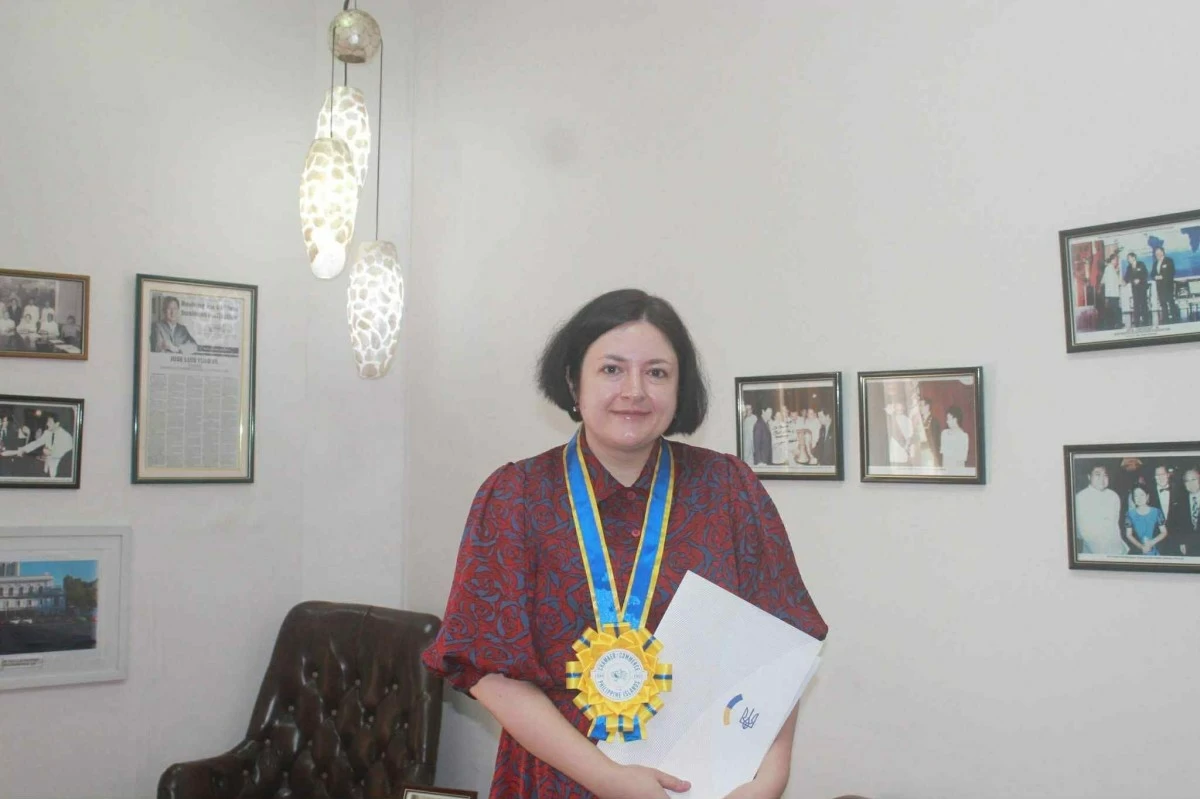 Ukraine Ambassador to the Philippines Yuliia Fediv (CCPI Photo)