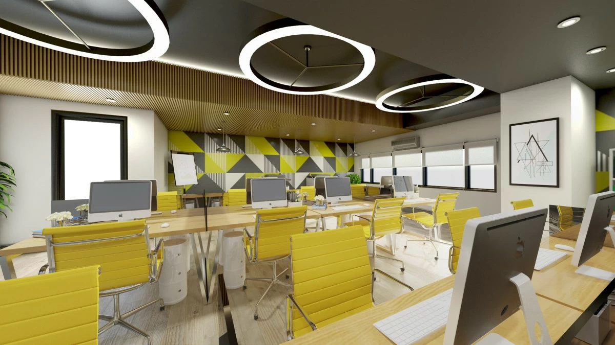 For emerging businesses with a dynamic and younger workforce, an open and collaborative layout fosters creativity, teamwork, and a vibrant office culture.